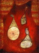 Paul Klee Oil and watercolor on cadboard France oil painting artist